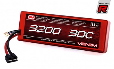 Venom extends line of LiPo packs