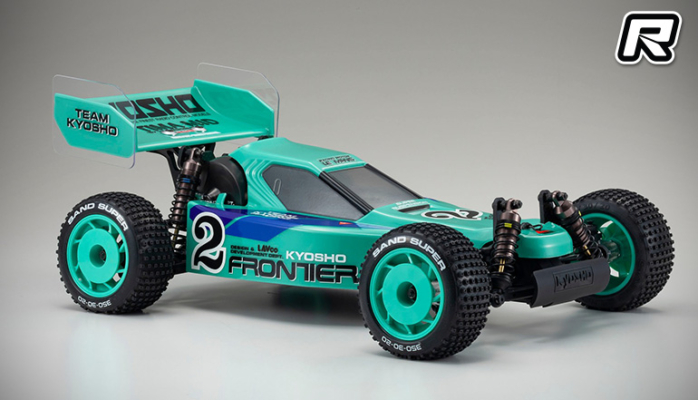 Red RC Kyosho Optima Mid 87 WC Worlds Spec 60th Anniversary